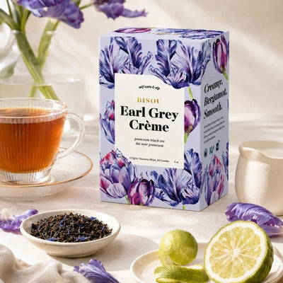 Earl Grey Creme Black Tea Sachets | Bisou | boogie + birdie