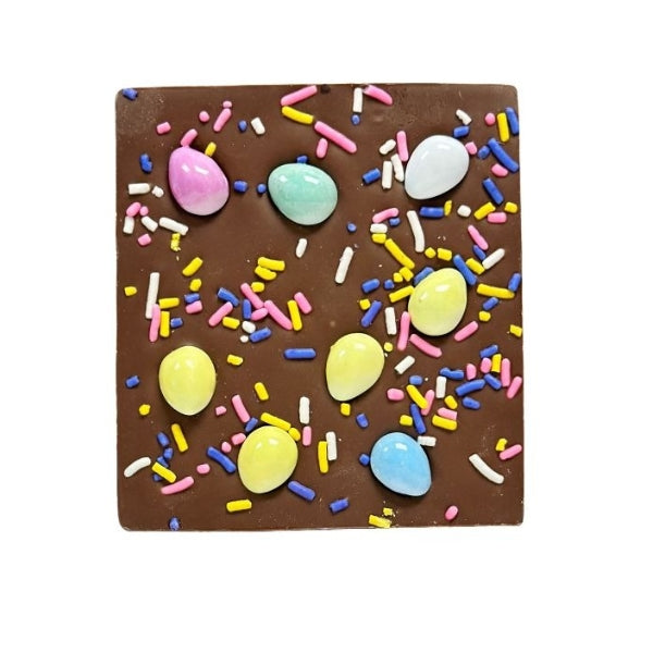 Milk Chocolate Easter Egg Bark Bar (H71101) | anDea Chocolate | boogie + birdie