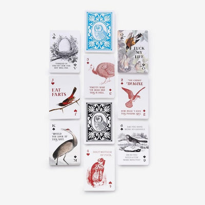 Effin' Birds Playing Cards | Set of 2 | Raincoast | boogie + birdie
