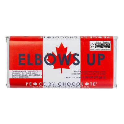 Elbows Up Milk Chocolate with Maple Cream Bar | Peace by Chocolate | boogie + birdie