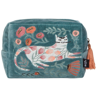 Catbloom Embroidered Pouch | Danica Studio | boogie + birdie