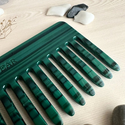 Emerald Tines Hair Comb | Pika & Bear | boogie + birdie