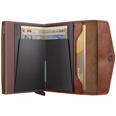 Vintage Cognac SECRID Envelope Wallet | Wallets | boogie + birdie