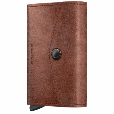 Vintage Cognac SECRID Envelope Wallet | Wallets | boogie + birdie