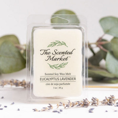 Eucalyptus Lavender Soy Wax Melts | Pack of 6 | The Scented Market | boogie + birdie