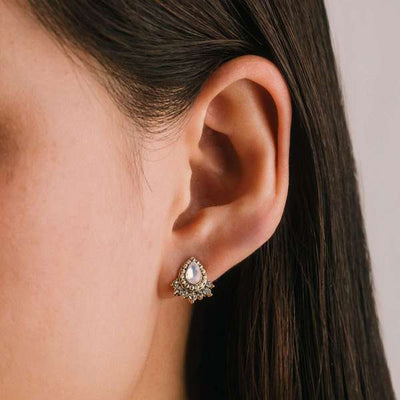 Gold Ever Stud Earrings | Lover's Tempo | boogie + birdie