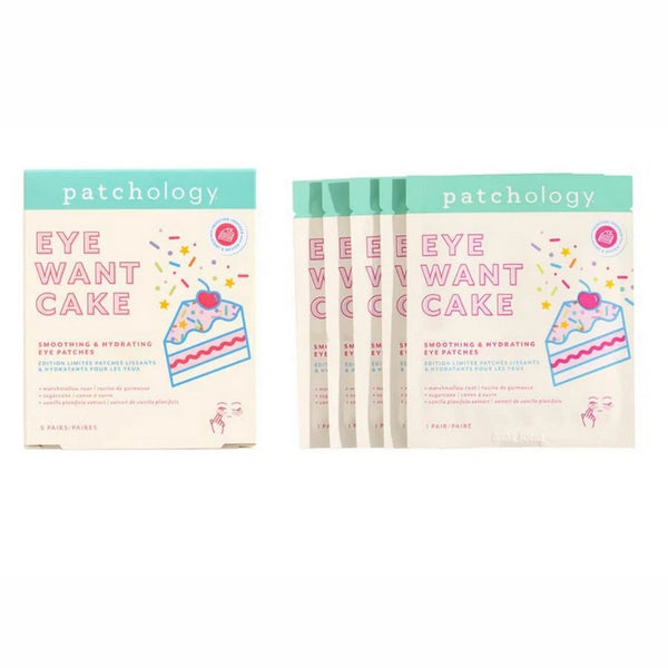 Eye Want Cake Under Eye Gel Pack | 5 Pairs | Patchology | boogie + birdie