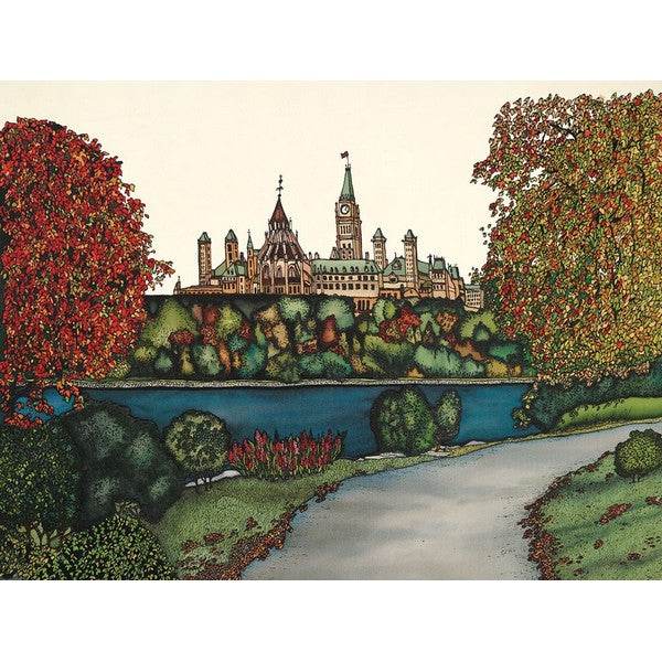 Parliament View Postcard | Renee Bovet | boogie + birdie