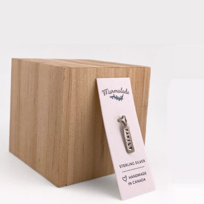 Silver Family Tag Charm | Marmalade Designs | boogie + birdie