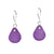 Lilac Petal Drop Earrings | Osmose Jewellery | boogie + birdie