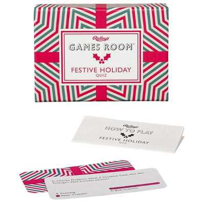 Festive Trivia Game | Ridley's | Games Room | boogie + birdie