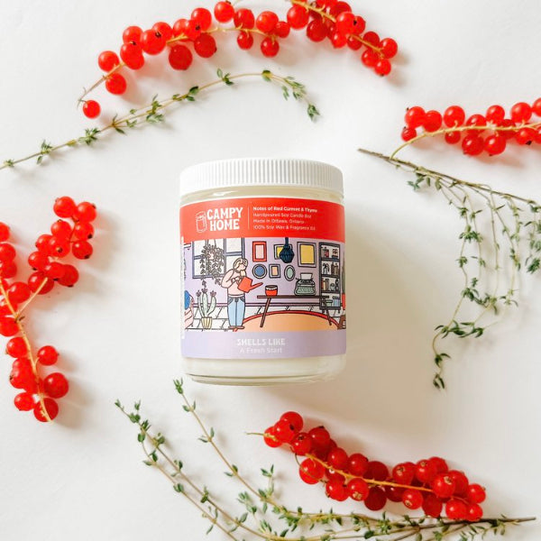 A Fresh Start Candle | Campy | boogie + birdie


