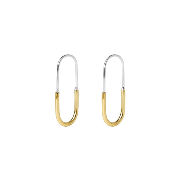 Gold Fiona Hoop Earrings | BAMBU Jewellery | boogie + birdie

