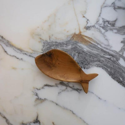 Hand Carved Fish Dish Wooden | Pokoloko | boogie + birdie