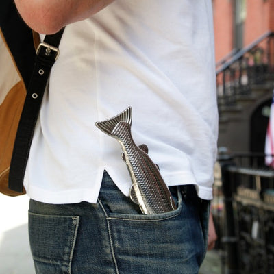 Fish Flask (BA32) | Kikkerland | boogie + birdie