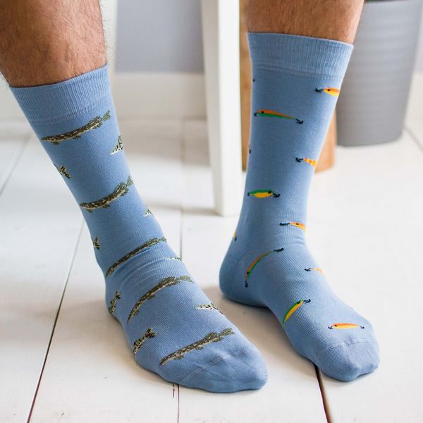 Men's Fish & Fishing Lure Socks | Friday Sock Co. | boogie + birdie