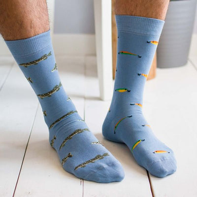 Men's Fish & Fishing Lure Socks | Friday Sock Co. | boogie + birdie