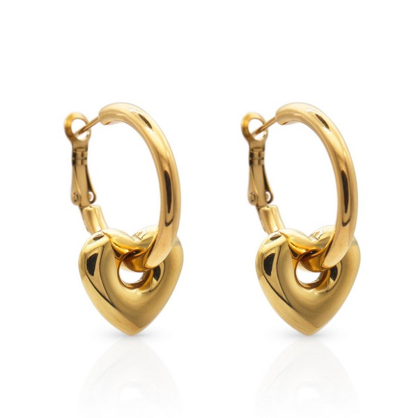 Gold Flirt Hoops | Lover’s Tempo | boogie + birdie