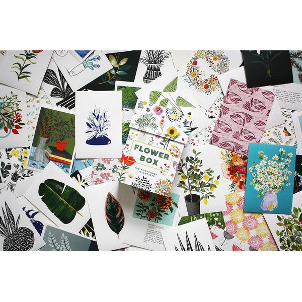 Flower Box Boxed Postcards | Raincoast | boogie + birdie