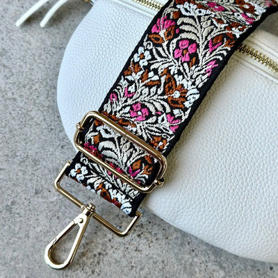 Flower Power Crossbody Strap | Justine Brooks | boogie + birdie