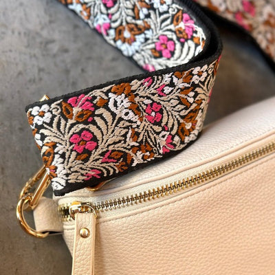 Flower Power Crossbody Strap | Justine Brooks | boogie + birdie