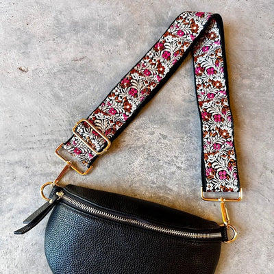 Flower Power Crossbody Strap | Justine Brooks | boogie + birdie