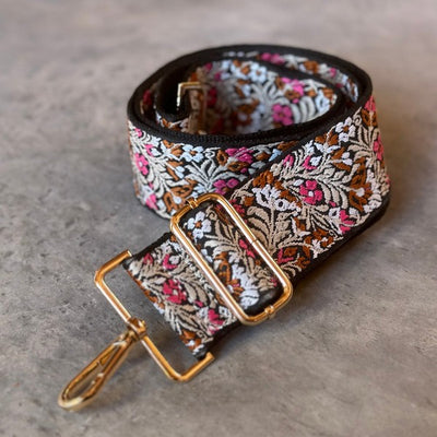 Flower Power Crossbody Strap | Justine Brooks | boogie + birdie