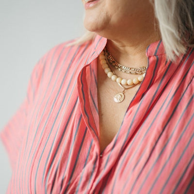 Flowing Ginger Sol Kaftan | Pokoloko | boogie + birdie