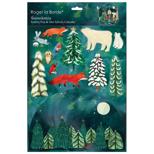 Forest Animals 3D Advent Calendar  | Roger la Borde | boogie + birdie