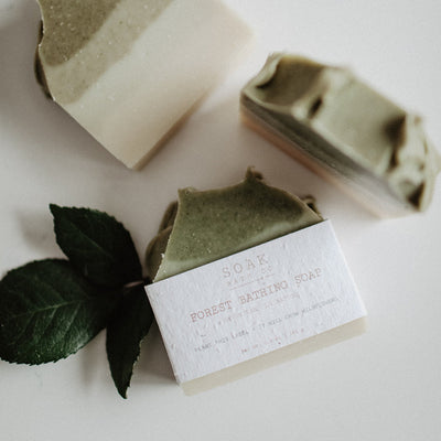 Forest Bathing Soap Bar | SOAK Bath Co. | boogie + birdie