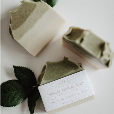 Forest Bathing Soap Bar | SOAK Bath Co. | boogie + birdie