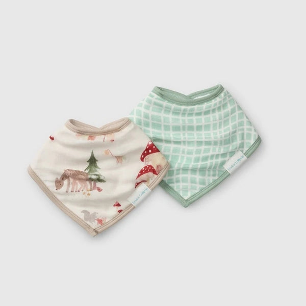 Forest Families Bandana Bib Set | Loulou Lollipop | boogie + birdie