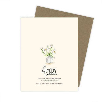 Forever is Only the Beginning Wedding Card | Almeida Illustrations | boogie + birdie