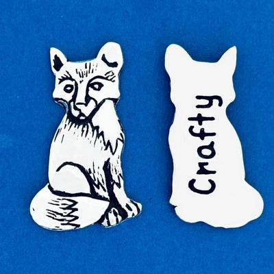 Pewter Fox/Crafty Token | Basic Spirit | boogie + birdie