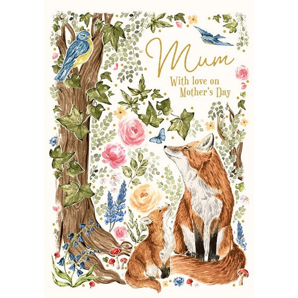 Fox Mothers Day Card | The Art File | boogie + birdie