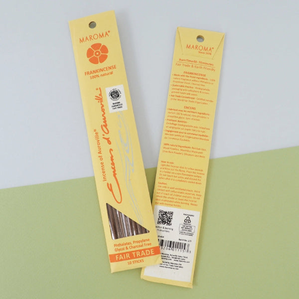 Frankincense Maroma Incense | boogie + birdie
