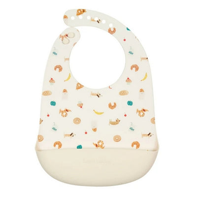 French Breakfast Silicone Bib  | Loulou Lollipop | boogie + birdie
