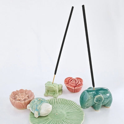 Ceramic Frog Incense Holder | Maroma | boogie + birdie