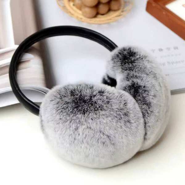 Frosted Grey Adjustable Earmuffs | Accessories | boogie + birdie