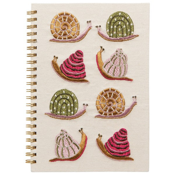 Gardenland Embroidered Notebook | Danica Studio | boogie + birdie