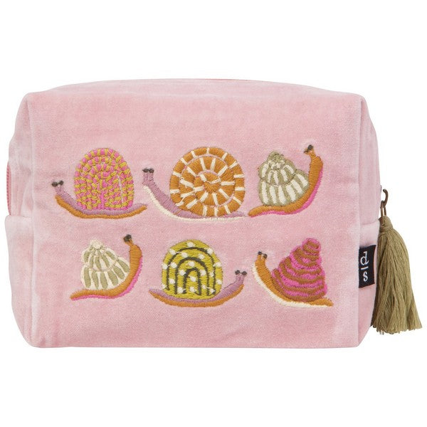 Gardenland Embroidered Pouch | Danica Studio | boogie + birdie

