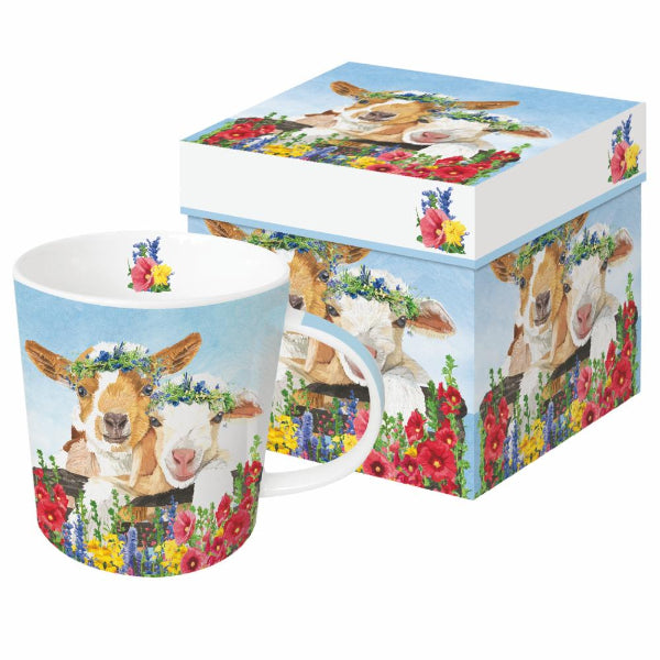 Gary & Gracie The Goats Boxed Mug | Kitchenware | boogie + birdie