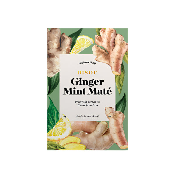Ginger Mint Herbal Tea Sachets | Bisou | boogie + birdie