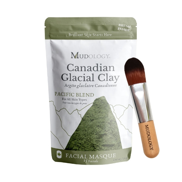 Canadian Glacial Clay Face Mask Pouch | Mudology | boogie + birdie