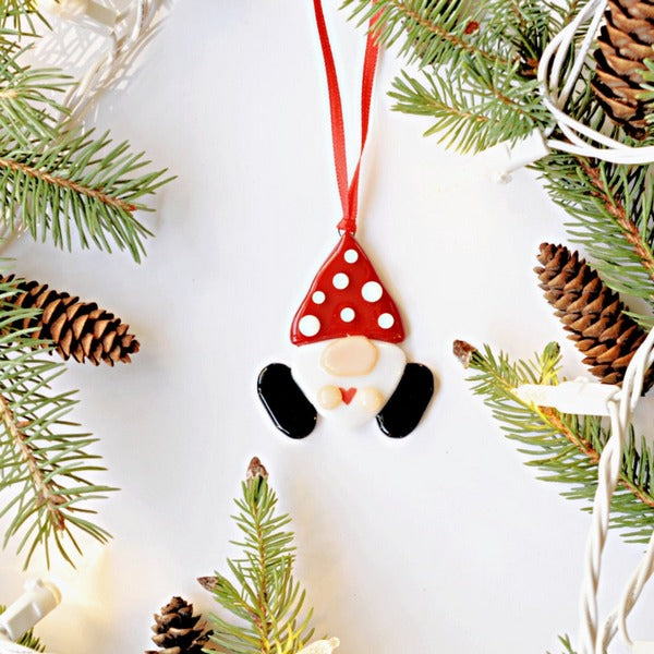 Glass Gnome Ornament | Station Pole Nord | boogie + birdie