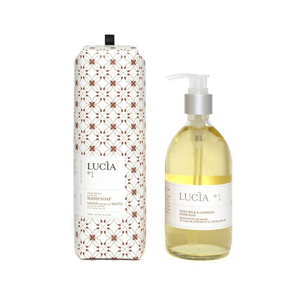 Goat Milk & Linseed Hand Soap | Lucia | boogie + birdie