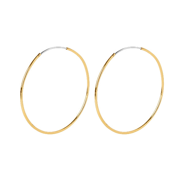 Gold Keke Hoop Earrings | BAMBU Jewellery | boogie + birdie

