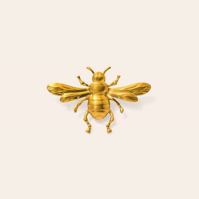 Gold Bee Waterproof Brooch | Lover's Tempo | boogie + birdie