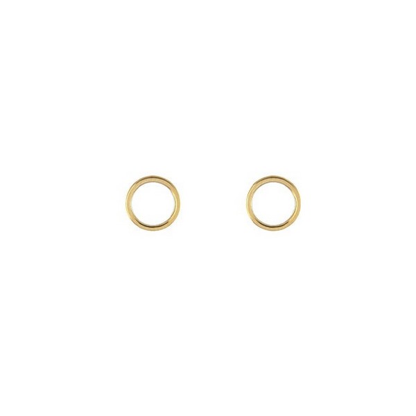 Gold Circle Studs | Lost & Faune | boogie + birdie