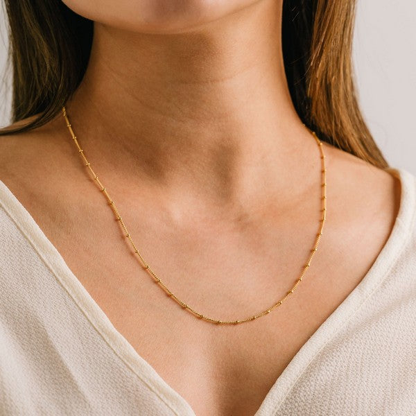 Gold-Fill Satellite Chain Necklace | Lover's Tempo | boogie + birdie